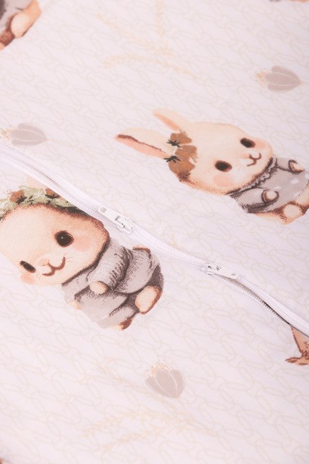 ŚPIWOREK DO SPANIA XL KRÓLICZKI BEŻOWY TOG 1.0