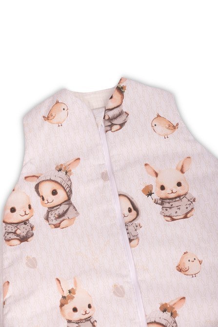 ŚPIWOREK DO SPANIA L KRÓLICZKI BEŻOWY TOG 1.0