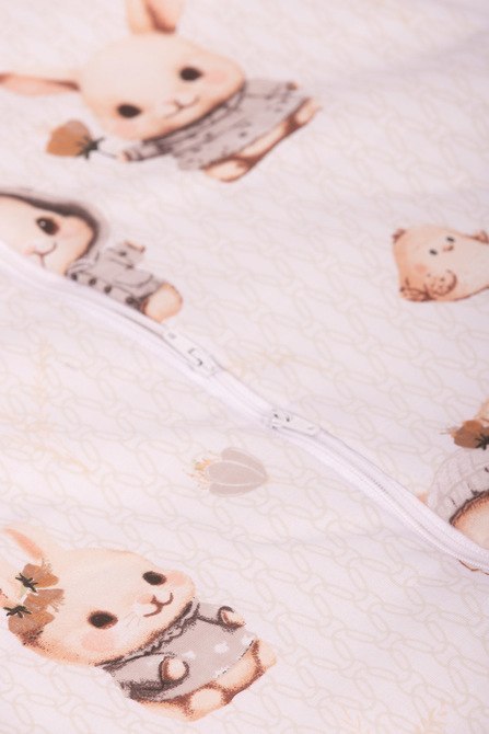 ŚPIWOREK DO SPANIA L KRÓLICZKI BEŻOWY TOG 1.0