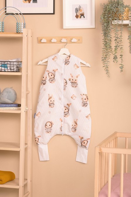 ŚPIWOREK DO SPANIA L KRÓLICZKI BEŻOWY TOG 1.0