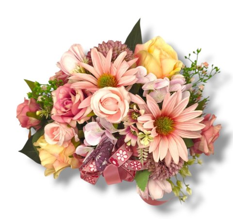 FLOWERBOX KWIATY W PUDEŁKU PREZENT NA DZIEŃ MATKI URODZINY IMIENINY