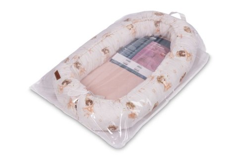 KOKON MUŚLIN BALETNICE RÓŻOWE 80x45