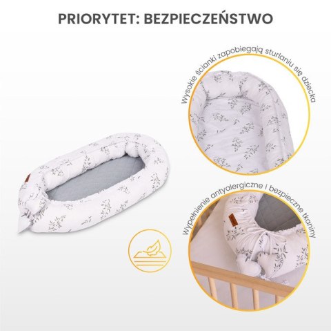 KOKON MUŚLIN BALETNICE RÓŻOWE 80x45