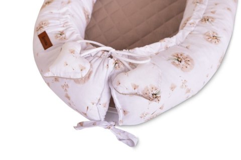 KOKON MUŚLIN DMUCHAWCE BEŻOWE 80x45