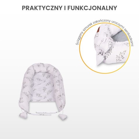 KOKON MUŚLIN DMUCHAWCE BEŻOWE 80x45