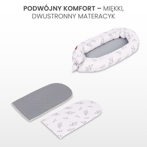 KOKON MUŚLIN DMUCHAWCE BEŻOWE 80x45