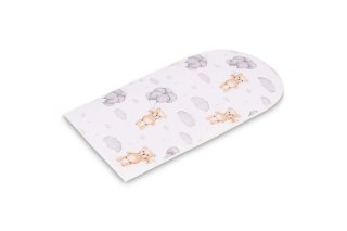 KOKON MUŚLIN TEDDY SZARY 80x45