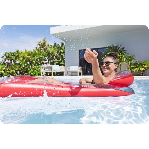 Materac do pływania czerwony Bestway 43103