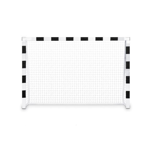Bramka do piłki nożnej 300 x 200 x 90 cm NS-465 czarno-biała