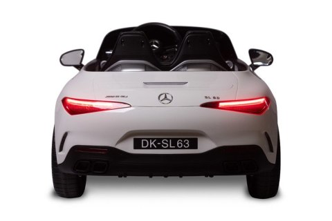 POJAZD NA AKUMULATOR MERCEDES SL63 WHITE