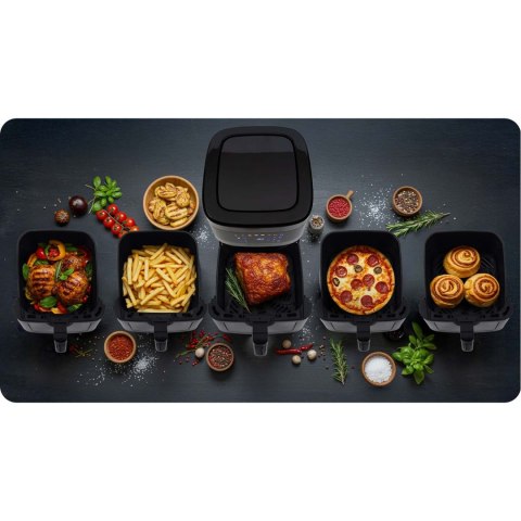 Frytkownica beztłuszczowa Air fryer Berdsen BD-656 srebrna