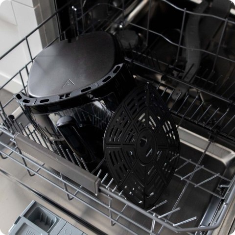 Frytkownica beztłuszczowa Air fryer Berdsen BD-658 czarna