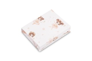 PRZEŚCIERADŁO DRUKOWANE BALETNICE RÓŻOWE 60X120CM