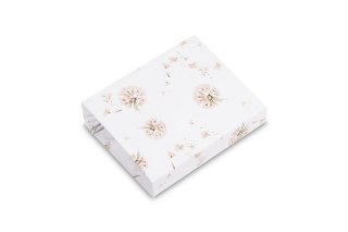 PRZEŚCIERADŁO DRUKOWANE DMUCHAWCE BEŻOWE 60X120CM