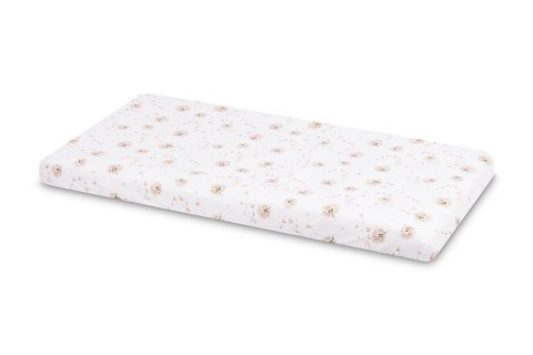 PRZEŚCIERADŁO DRUKOWANE DMUCHAWCE BEŻOWE 60X120CM