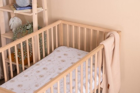 PRZEŚCIERADŁO DRUKOWANE DMUCHAWCE BEŻOWE 60X120CM