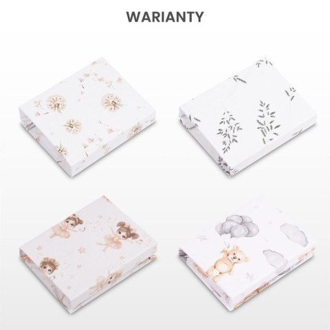 PRZEŚCIERADŁO DRUKOWANE DMUCHAWCE BEŻOWE 60X120CM