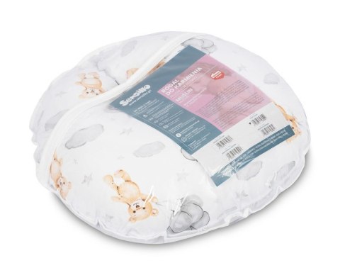 ROGAL MUŚLIN TEDDY SZARY