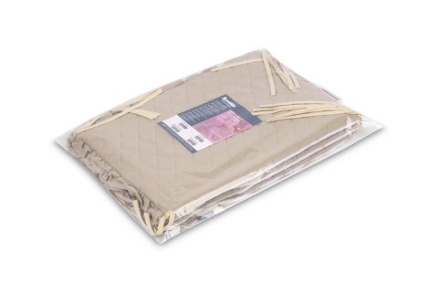 OCHRANIACZ DO ŁÓŻECZKA MUŚLIN DMUCHAWCE BEŻOWE