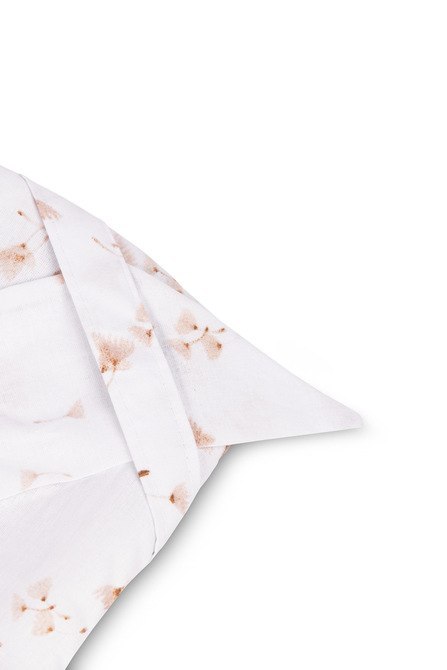 ROŻEK MUŚLINOWY DMUCHAWCE BEŻOWE 75x75