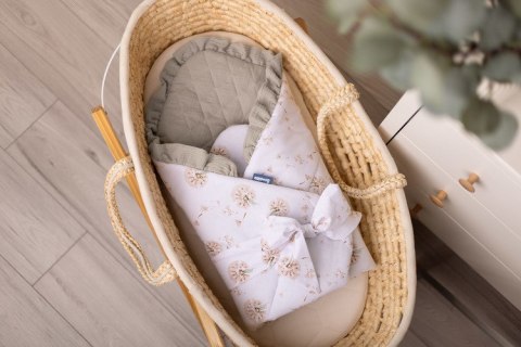 ROŻEK MUŚLINOWY DMUCHAWCE BEŻOWE 75x75