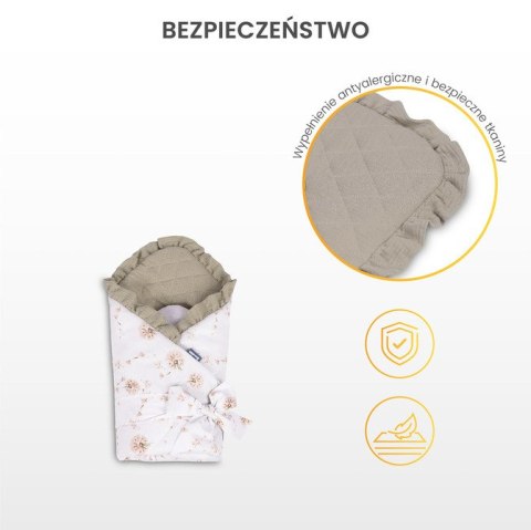ROŻEK MUŚLINOWY GAŁĄZKA ZIELONY 75x75