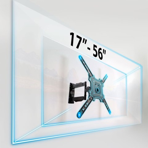 Uchwyt do telewizora 17-56 cali Humberg 35 kg
