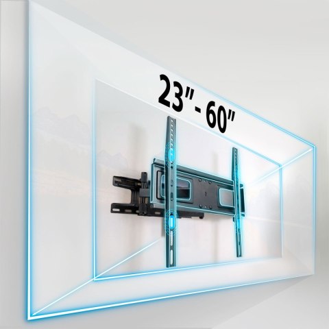 Uchwyt do telewizora 23-60 cali Humberg 45 kg