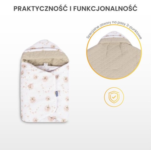 OTULACZ DO FOTELIKA MUŚLIN BALETNICE RÓŻOWY