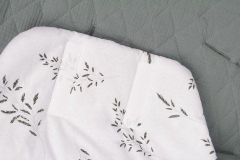 OTULACZ DO FOTELIKA MUŚLIN GAŁĄZKA ZIELONY