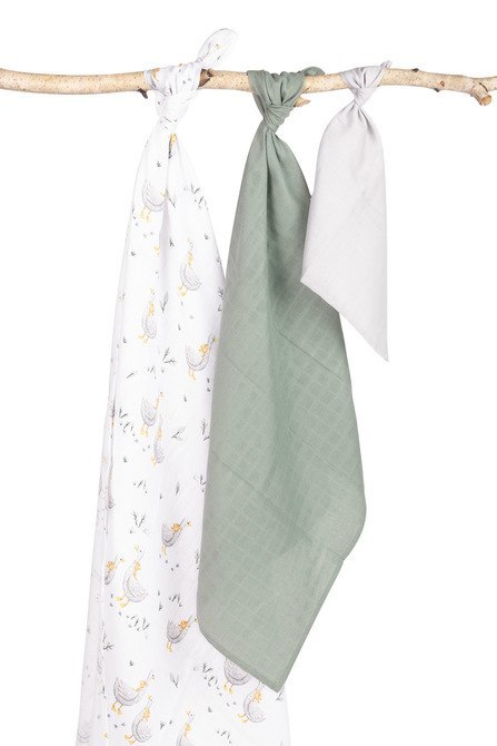 TRIO PIELUCH MUŚLINOWE EG-0100