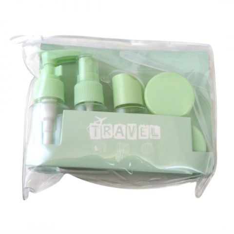 Zestaw pojemniczków i akcesoriów podróżnych 7w1 KS122ZIE