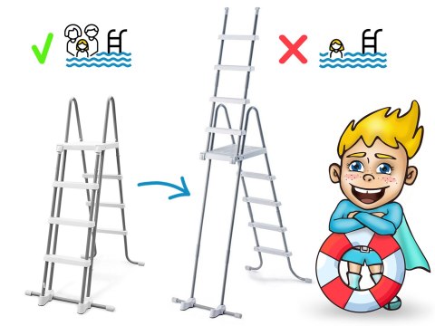 Basen stelażowy 503x274x122cm 12w1 INTEX 26796