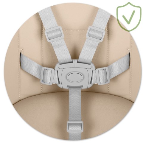 Krzesełko do karmienia Ricokids Mani beżowe