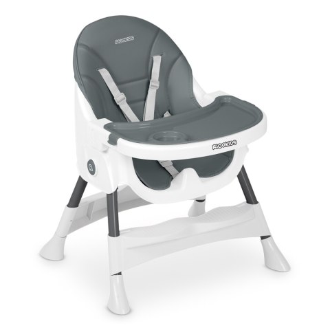 Krzesełko do karmienia Ricokids Mani szare