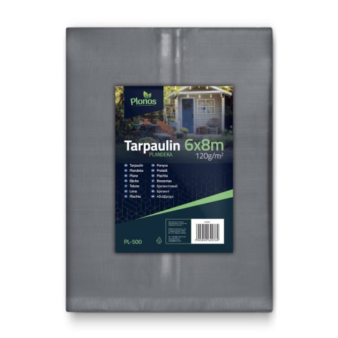 Plandeka 600 x 800 cm 120 g/m2 Plonos PL-500