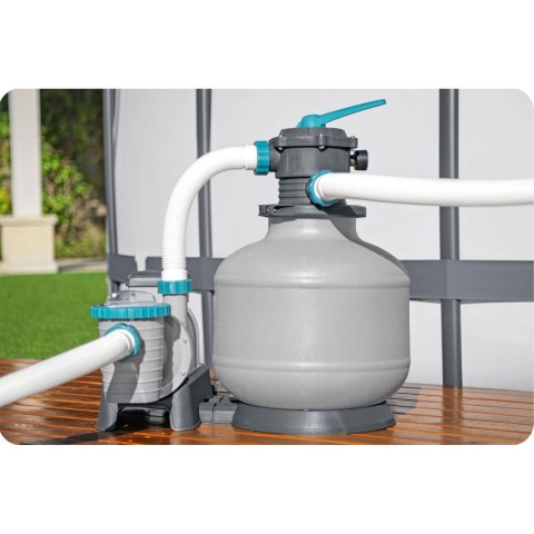 Pompa piaskowa do basenów 11355 L/h Bestway 58486 + tabletki multifunkcyjne
