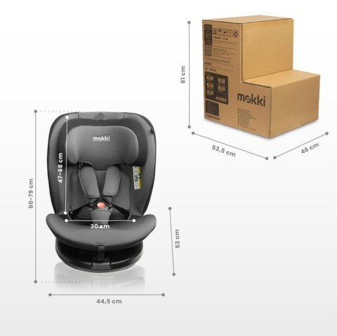 FOTELIK MOKKI I-SIZE EMERALD (40-150)