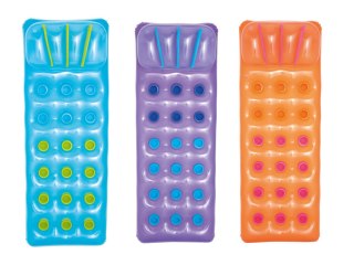 Materac dmuchany do pływania 3 kolory 188 x 71 cm Bestway 43015 niebieski