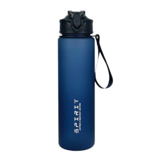 Butelka na wodę, sportowy bidon matowy 1L ombre granat MAT BD51