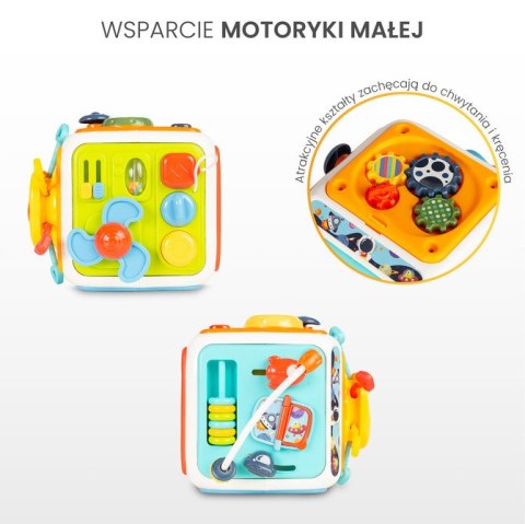 2111 ZABAWKA EDUKACYJNA - KOSTKA SENSORYCZNA (0556)