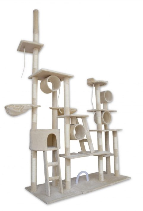 Drapak XXL Legowisko Hamaki Tuby Domek Beżowy