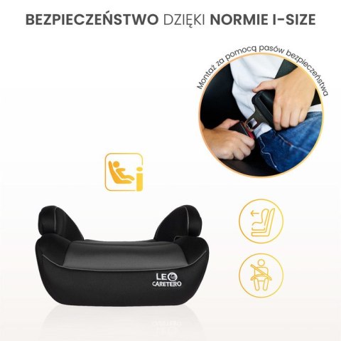 FOTELIK LEO I-SIZE BLACK (125-150)