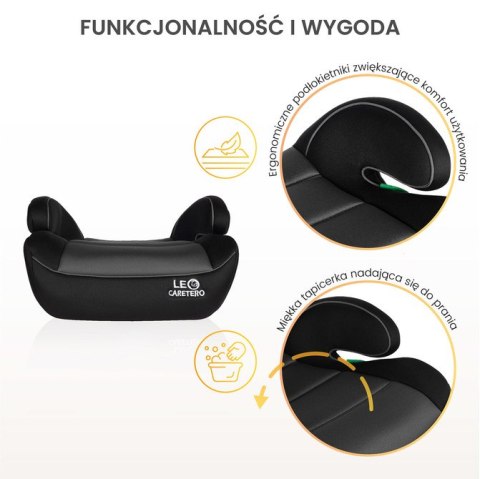 FOTELIK LEO I-SIZE BLACK (125-150)