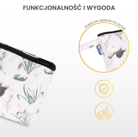 KOSMETYCZKA SZARY JESIENNY LAS