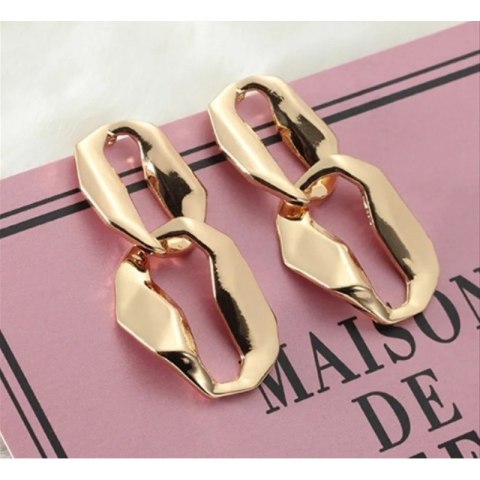 Kolczyki wiszące złote eleganckie K1667