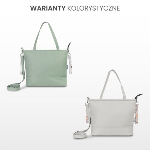 TORBA EKOSKÓRA OLIWKA ŻURAWIE