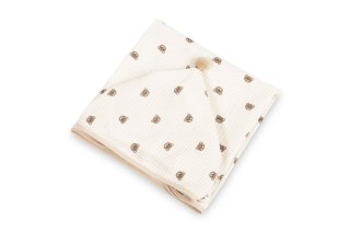 PONCZO KĄPIELOWE MUŚLIN MISIE BEŻOWY