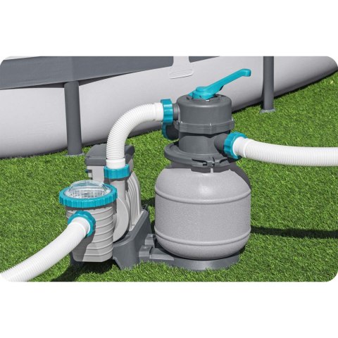 Pompa piaskowa do basenów + kulki filtracyjne 6056 l/h Bestway 58497
