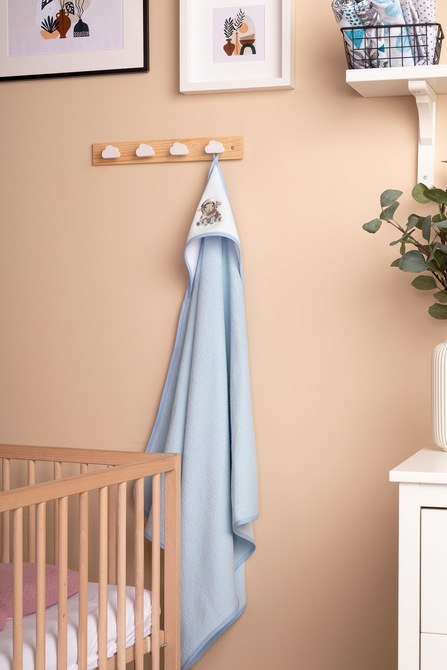 OKRYCIE KĄPIELOWE SHEEP 80X80 BLUE